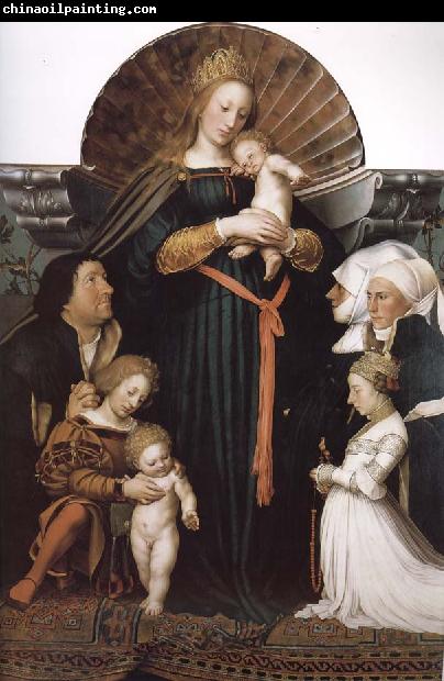 Hans Holbein Our Lady Meyer