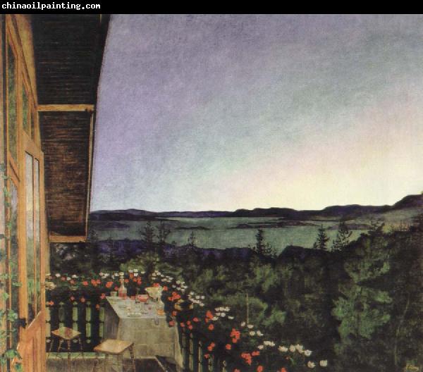 Harald Sohlberg summer night