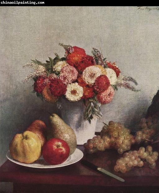 Henri Fantin-Latour Still Life with Flowers