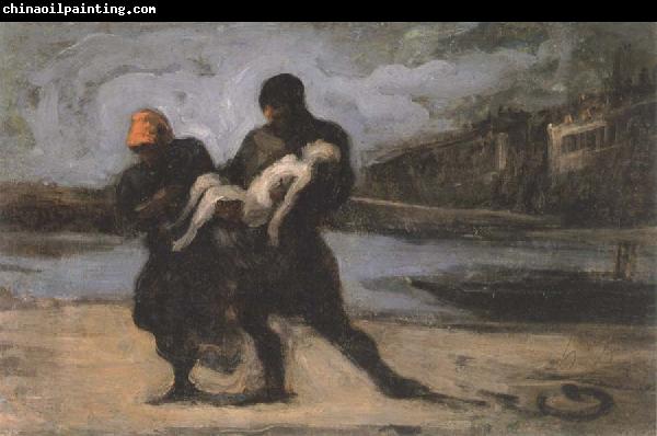 Honore Daumier the rescue