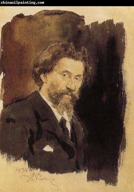 Ilia Efimovich Repin Self-portrait