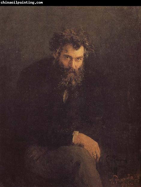 Ilia Efimovich Repin Shishkin portrait