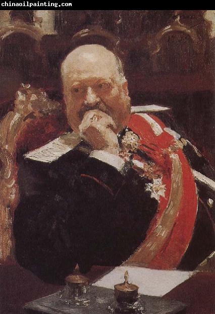 Ilia Efimovich Repin Ignacio Nagiyev portrait