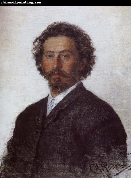 Ilia Efimovich Repin Self-portrait