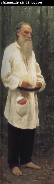 Ilia Efimovich Repin Tolstoy