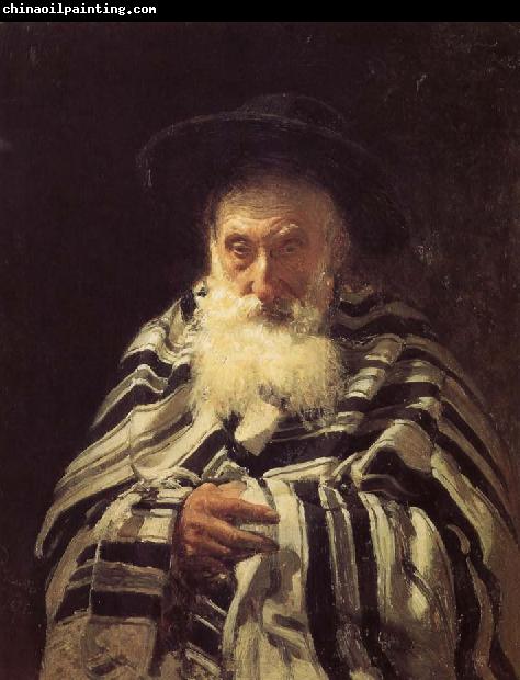 Ilia Efimovich Repin Great Jewish prayer