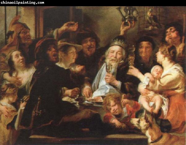 Jacob Jordaens the bean king