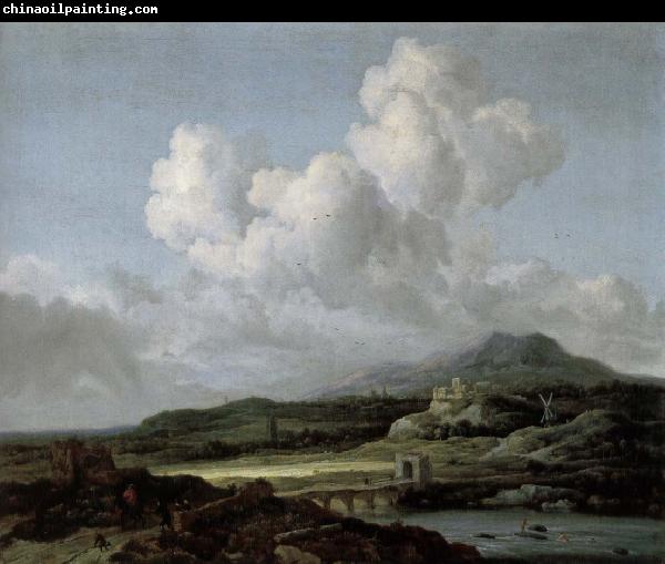 Jacob van Ruisdael The sun appears