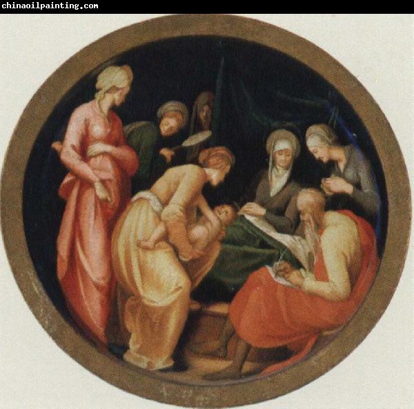 Jacopo Pontormo The birth of the Baptist