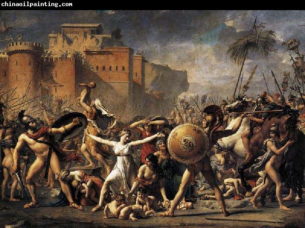 Jacques-Louis David The Intervention of the Sabine Women