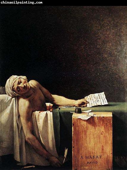 Jacques-Louis David The Death of Marat