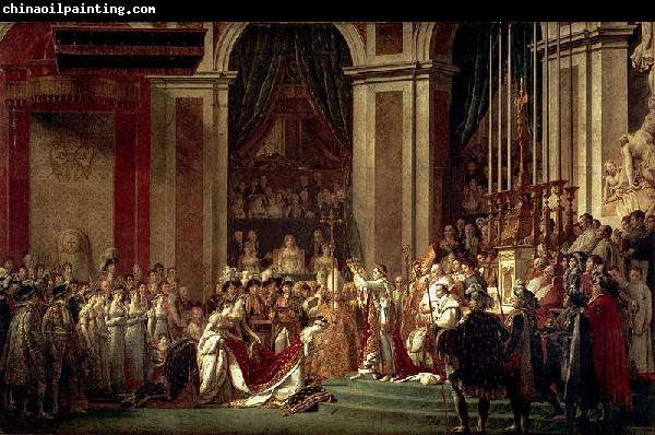 Jacques-Louis David The Coronation of Napoleon