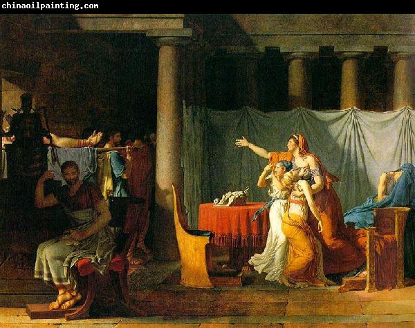 Jacques-Louis David The Lictors Bring to Brutus the Bodies of His Sons