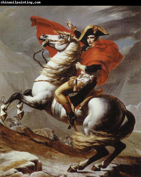 Jacques-Louis David napoleon bonaparte korsar alperna