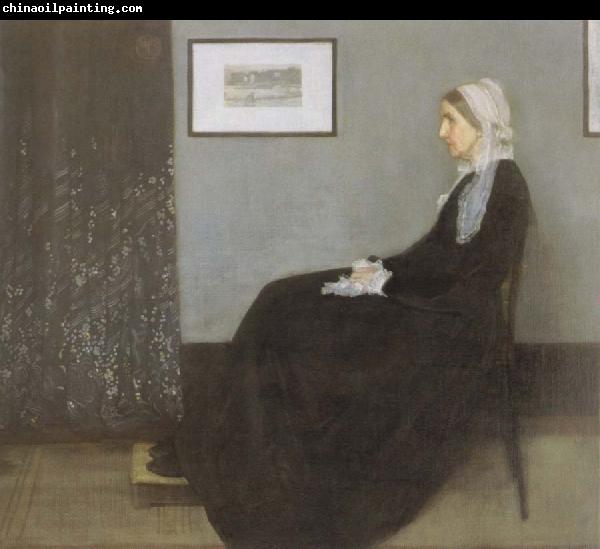 James Mcneill Whistler arrangement in grey and black the artist s mother