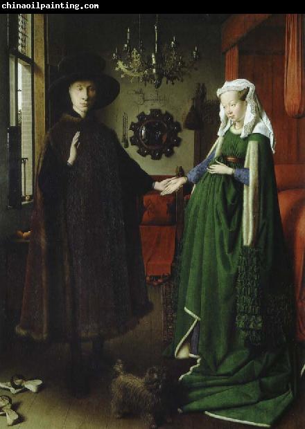 Jan Van Eyck makarna arnolfinis trolovning