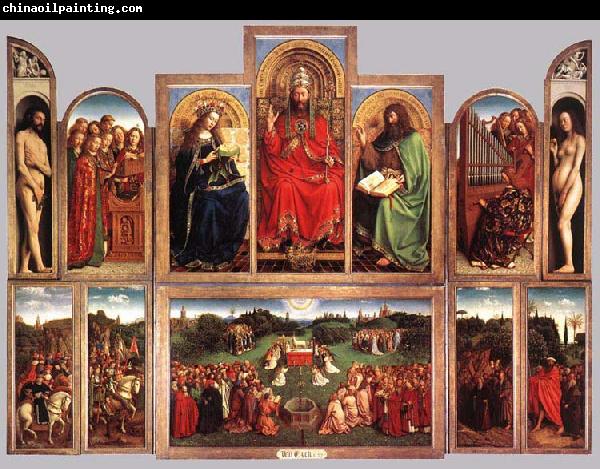 Jan Van Eyck The Ghent Altarpiece