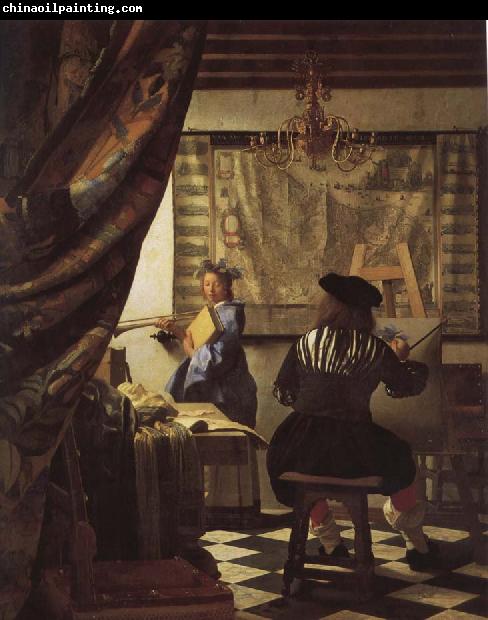 Jan Vermeer The moral of painting