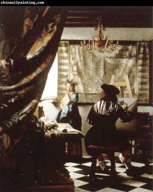 Jan Vermeer the artist s studio