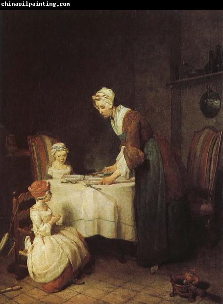 Jean Baptiste Simeon Chardin fasting prayer