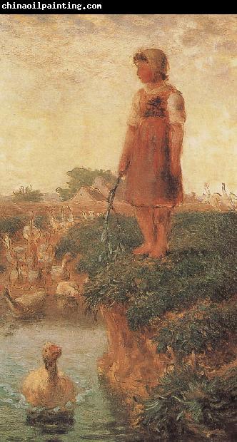 Jean Francois Millet The Girl