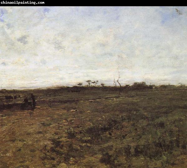 Jean Francois Millet Field with tow countrywoman