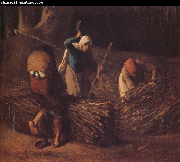 Jean Francois Millet Pack the hay