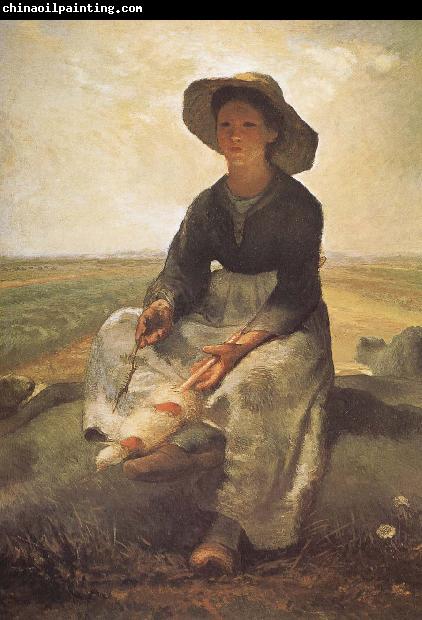 Jean Francois Millet Shepherdess