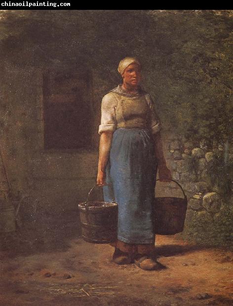 Jean Francois Millet Woman carry the water