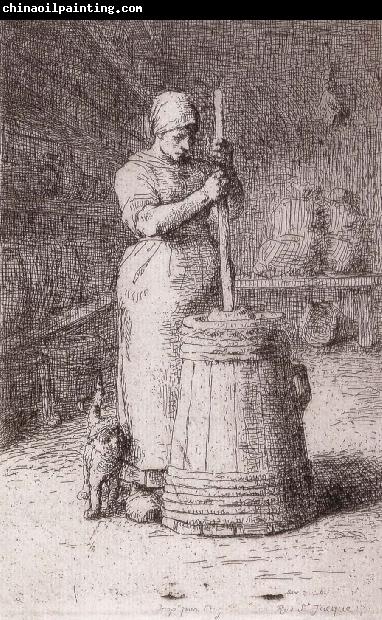 Jean Francois Millet Countrywoman