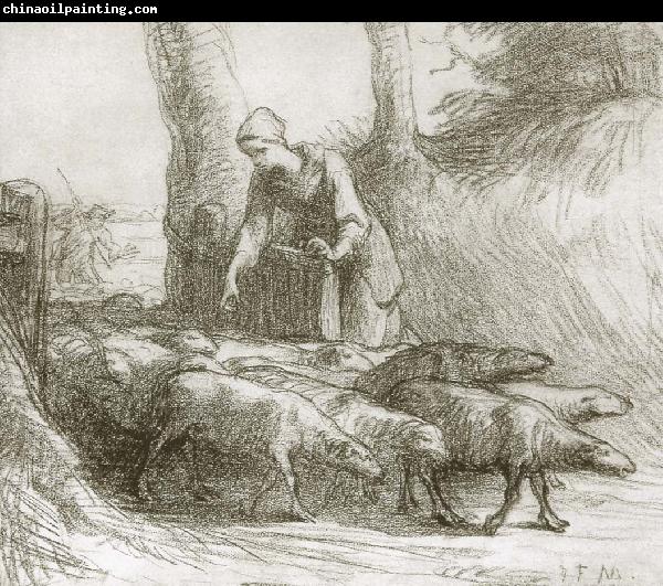 Jean Francois Millet Sheep