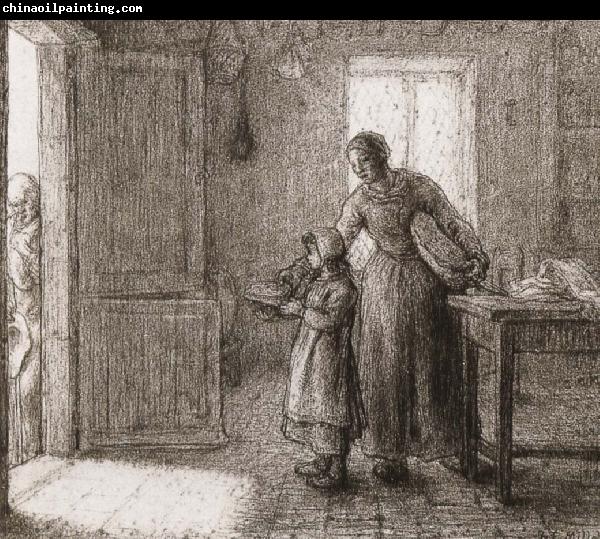 Jean Francois Millet Beggar