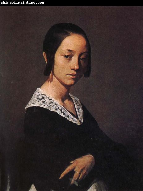 Jean Francois Millet Portrait of Fierden