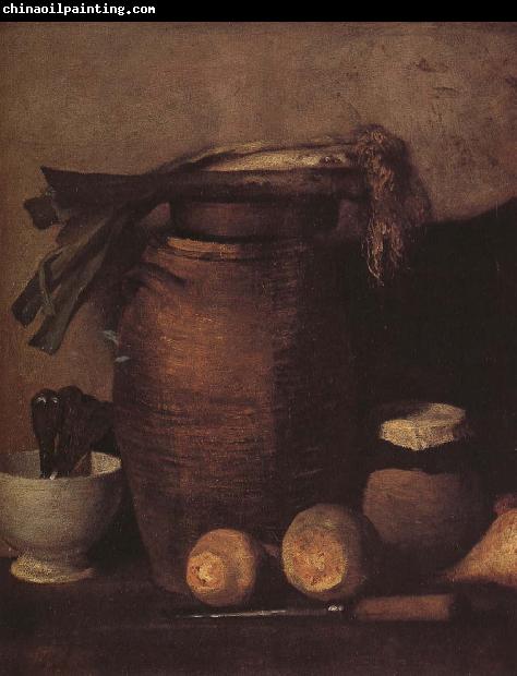 Jean Francois Millet Still life with shallot