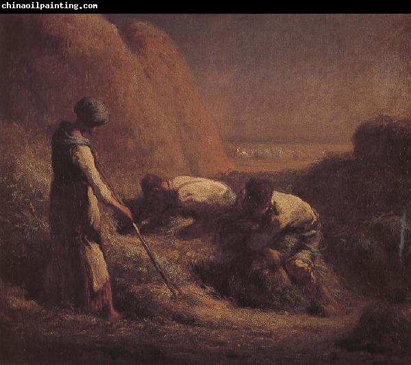 Jean Francois Millet Pick up wheat