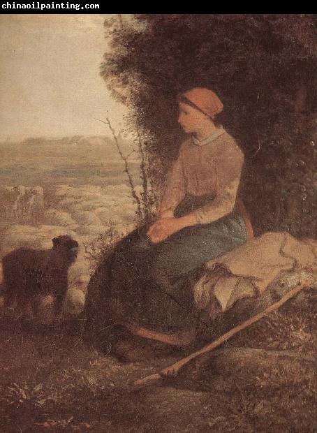 Jean Francois Millet Sleeping Shepherdess