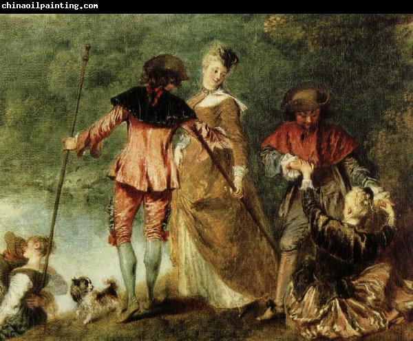 Jean antoine Watteau avfarden till kythera