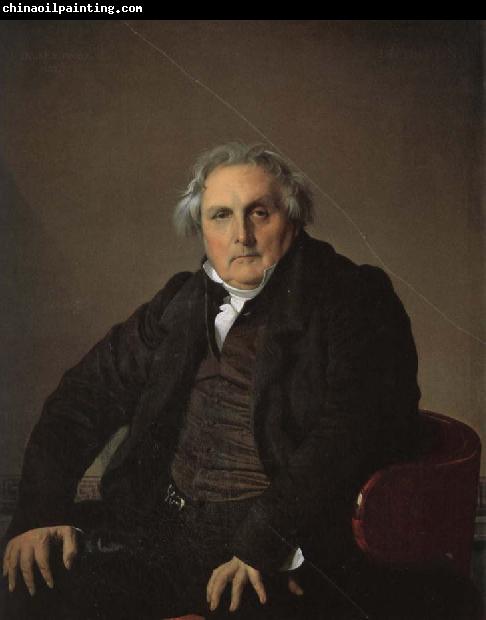 Jean-Auguste Dominique Ingres Mr. Bertin portrait