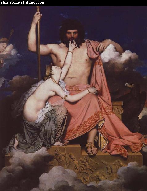 Jean-Auguste-Dominique Ingres jupiter och thetis