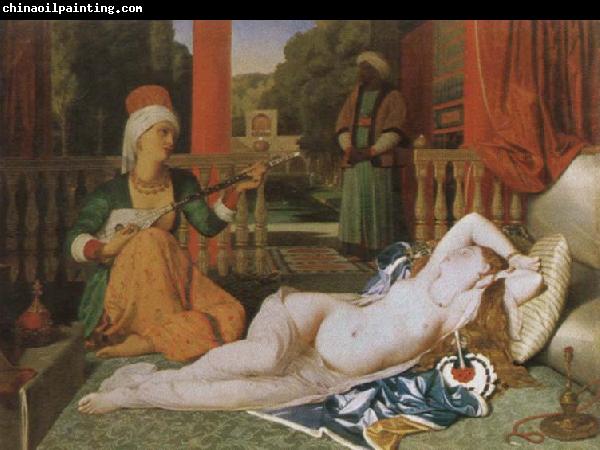 Jean-Auguste-Dominique Ingres odalisque and slave