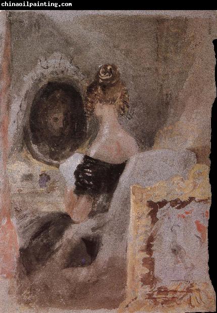 Joseph Mallord William Turner Woman in the black