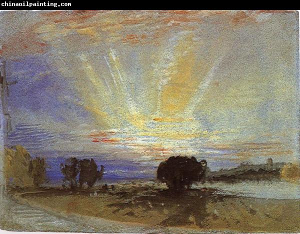 Joseph Mallord William Turner Sunset