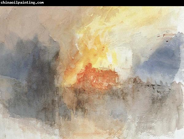 Joseph Mallord William Turner Fire