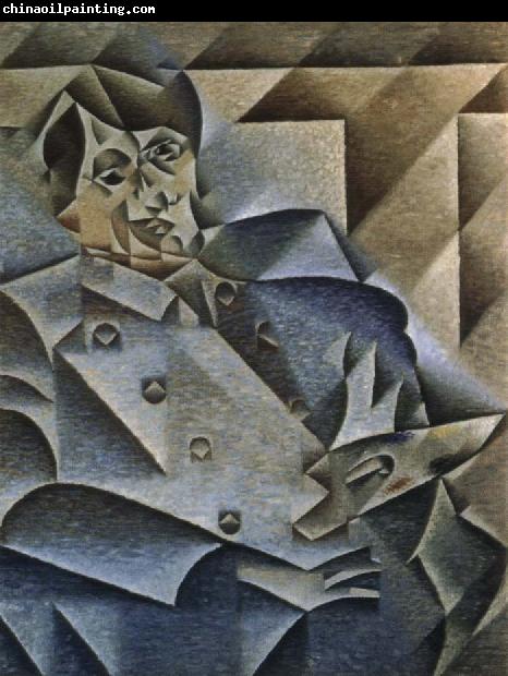 Juan Gris portait of pablo picasso