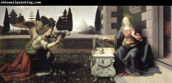 LEONARDO da Vinci The annunciation