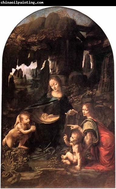 LEONARDO da Vinci Virgin of the Rocks