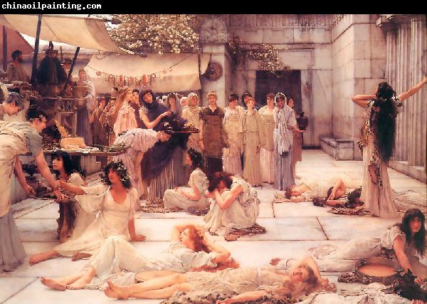 Laura Theresa Alma-Tadema The Women of Amphissa