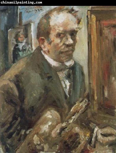 Lovis Corinth self portrait with palette