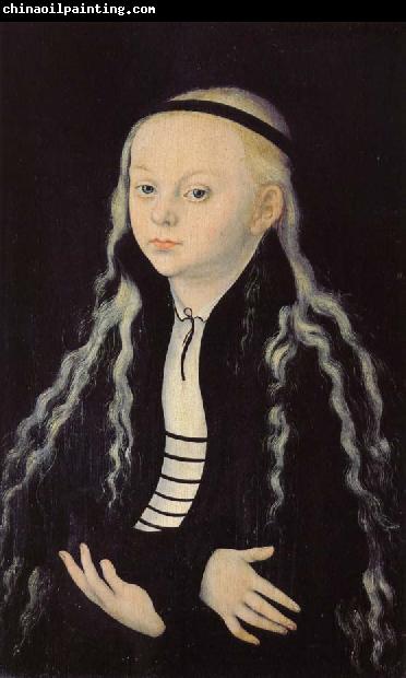 Lucas Cranach Madeleine Luther portrait