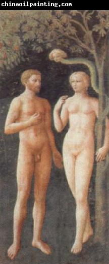 MASOLINO da Panicale Temptation of Adam and Eve